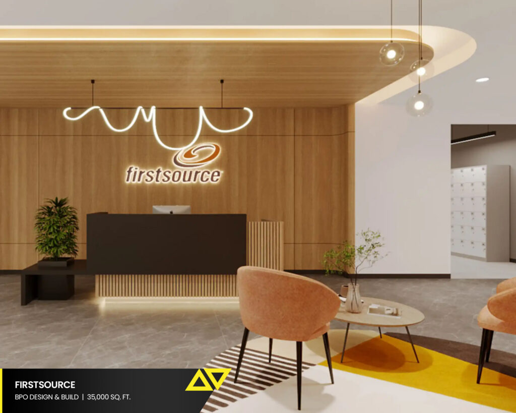Hybrid office in India with collaboration zones, focus rooms, and amenity spaces - Flipspaces